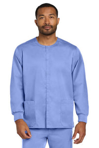 Wink Unisex WorkFlex Snap-Front Scrub Jacket