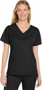 Wink Women’s WorkFlex Mock Wrap Top