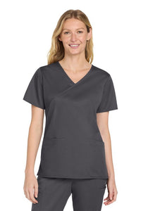 Wink Women’s WorkFlex Mock Wrap Top