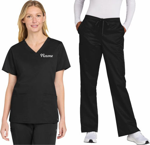 Wink Workflex Ladies V-Neck Bundle