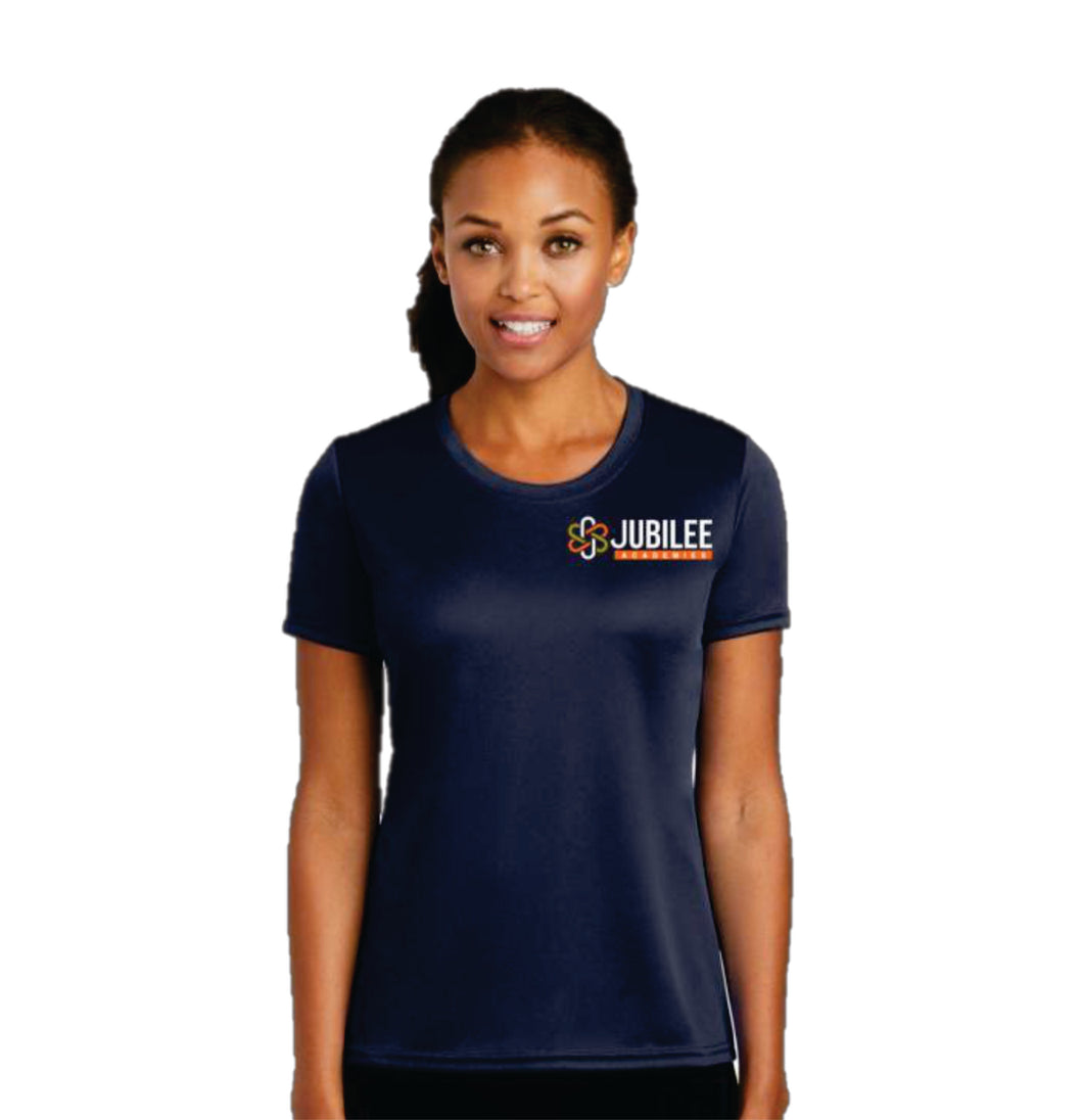 Jubilee High Academies Girls Shirt Left Chest Logo