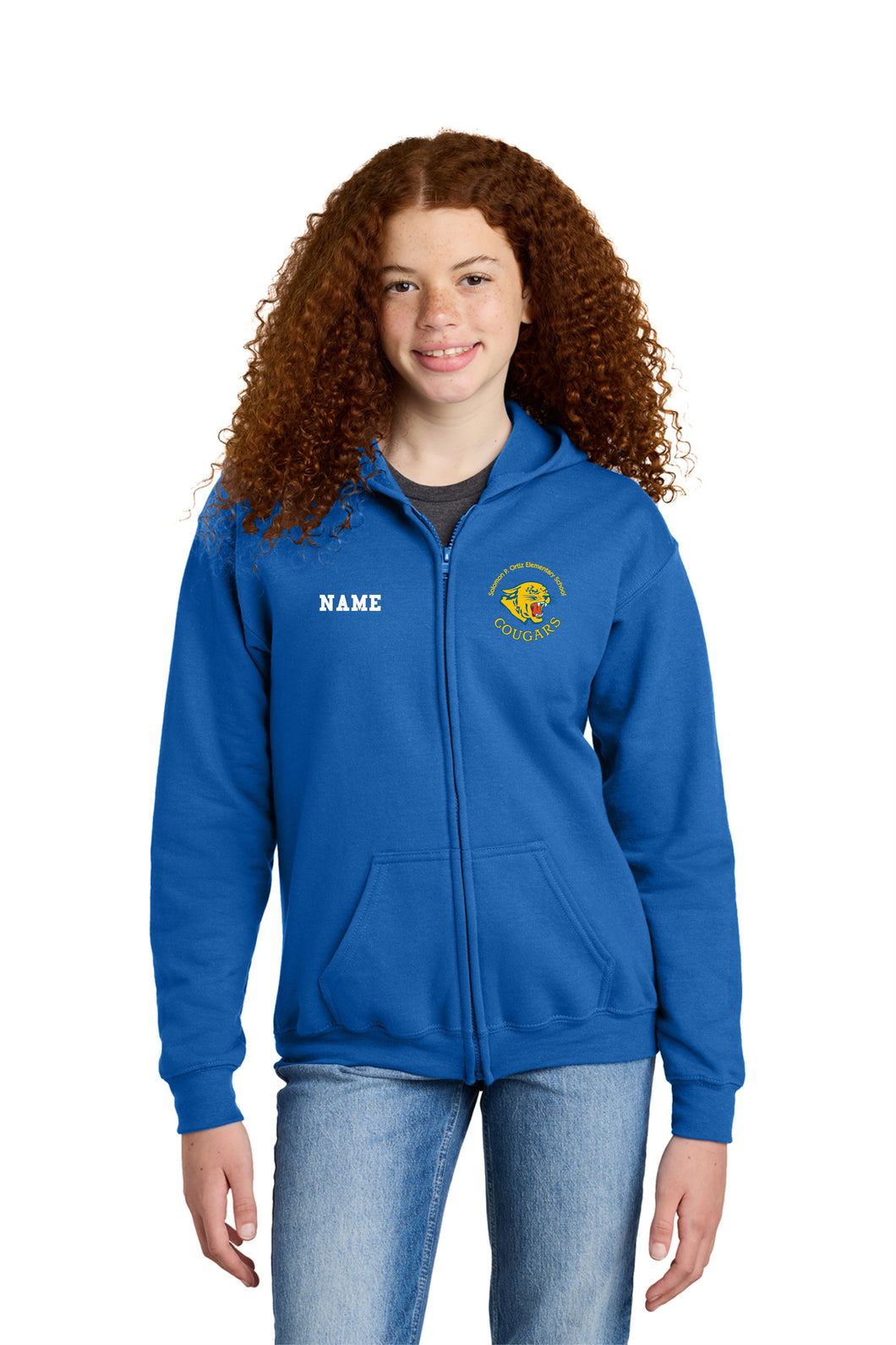 Ortiz Elementary Full Zip Hoodie